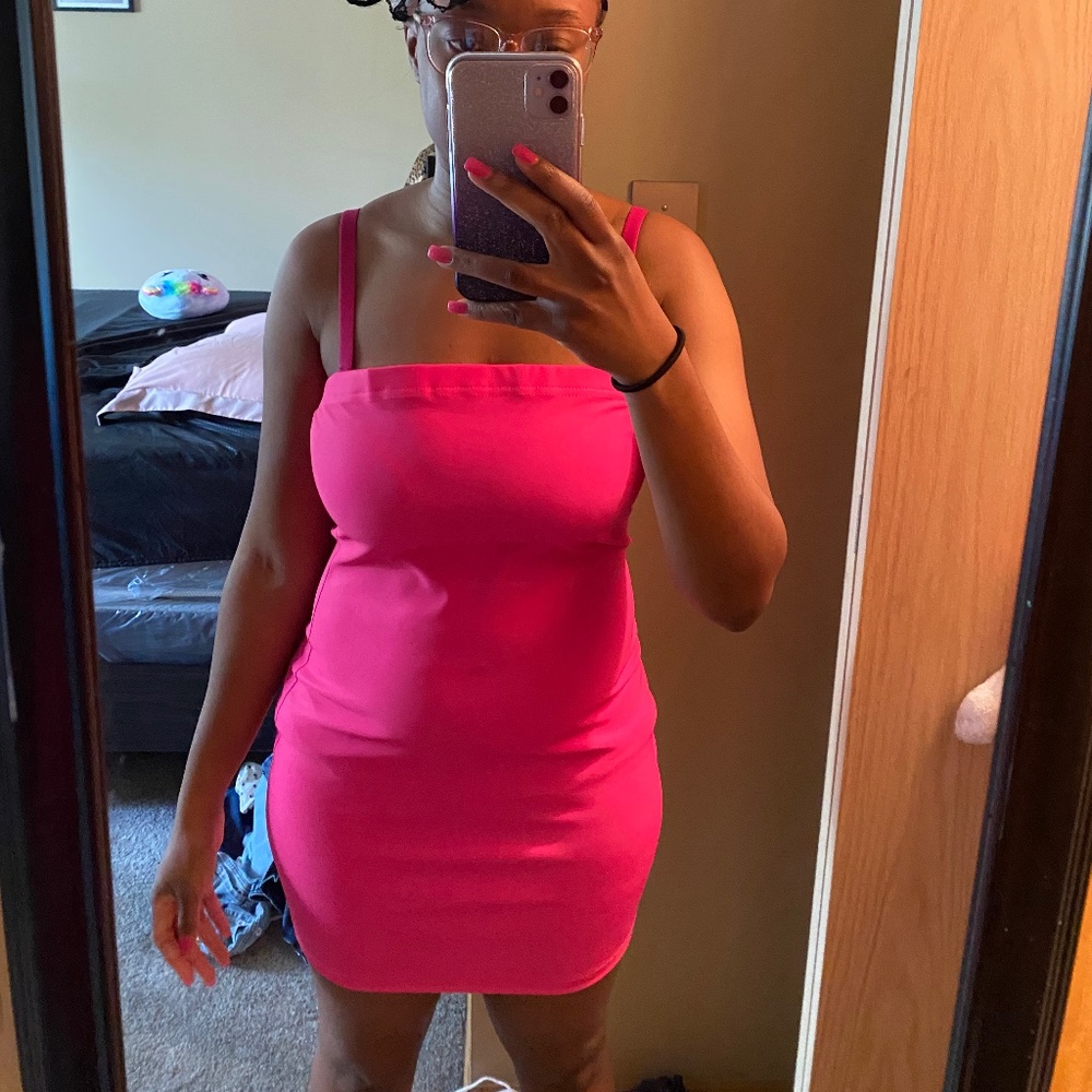 Neon Pink Dress